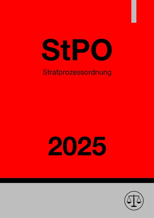 Cover: 9783818748418 | Strafprozessordnung - StPO 2025 | DE | Ronny Studier | Taschenbuch