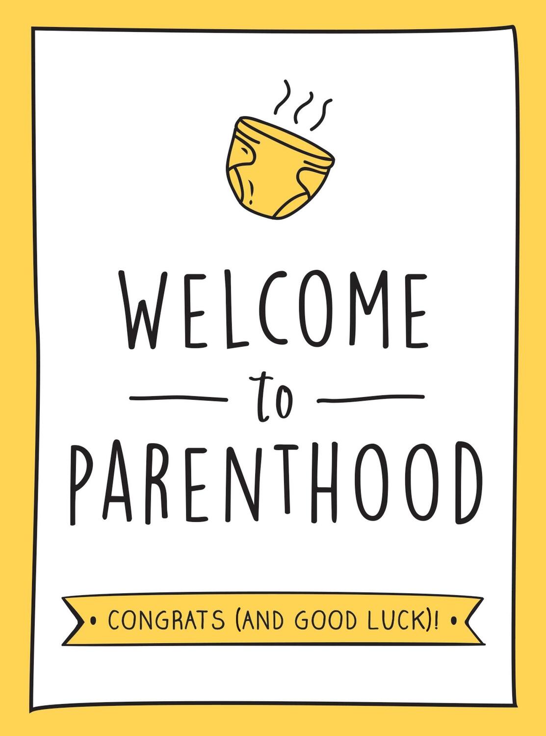 Cover: 9781800071599 | Welcome to Parenthood | Summersdale Publishers | Buch | Gebunden