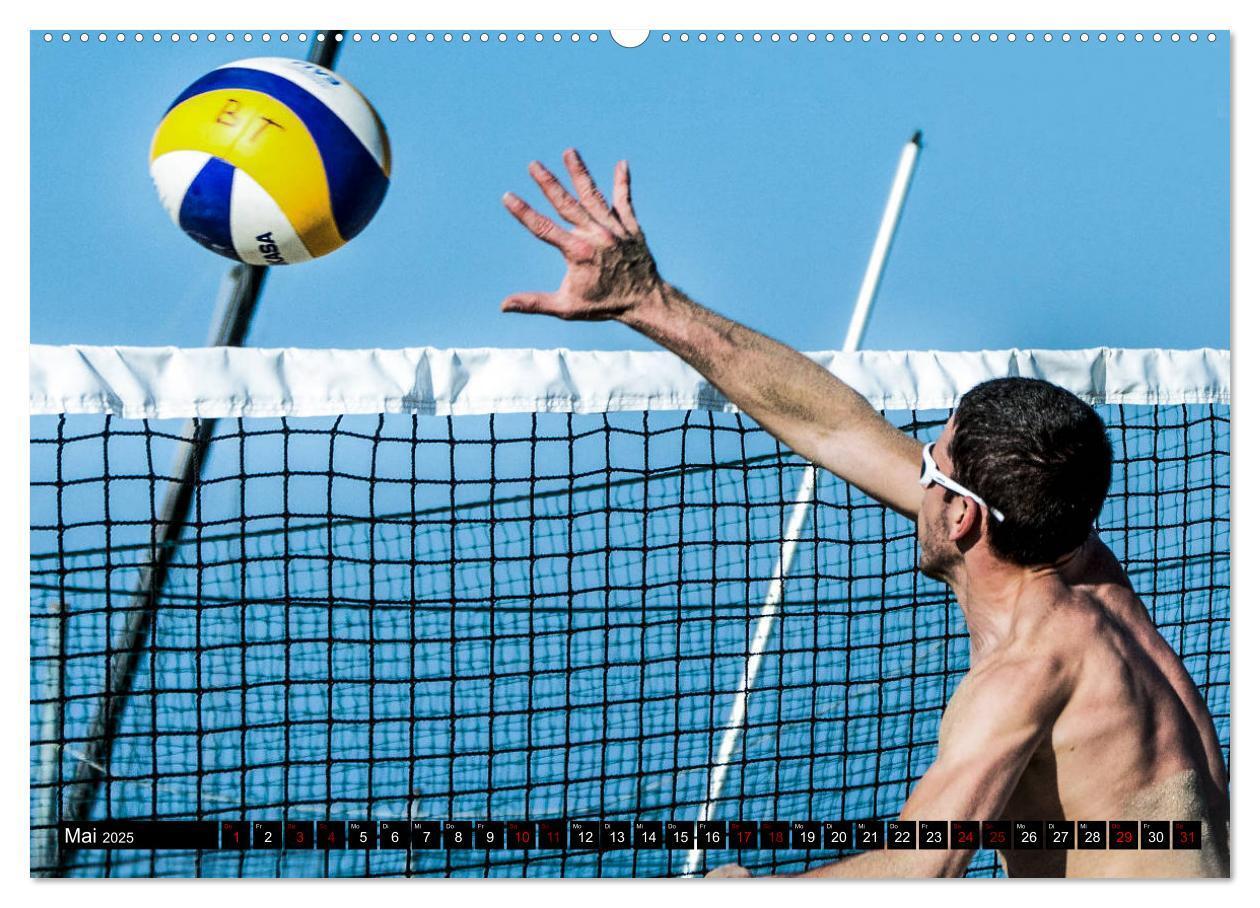 Bild: 9783435419692 | Volleyball Action (Wandkalender 2025 DIN A2 quer), CALVENDO...