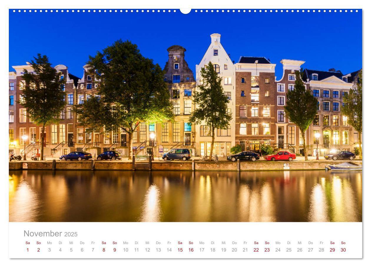 Bild: 9783435374625 | AMSTERDAM Impressionen (Wandkalender 2025 DIN A2 quer), CALVENDO...