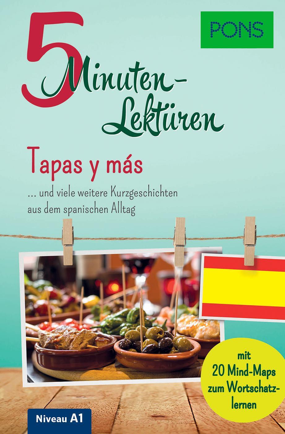 Cover: 9783125621756 | PONS 5-Minuten-Lektüren Spanisch A1 - Tapas y más | Taschenbuch | 2019