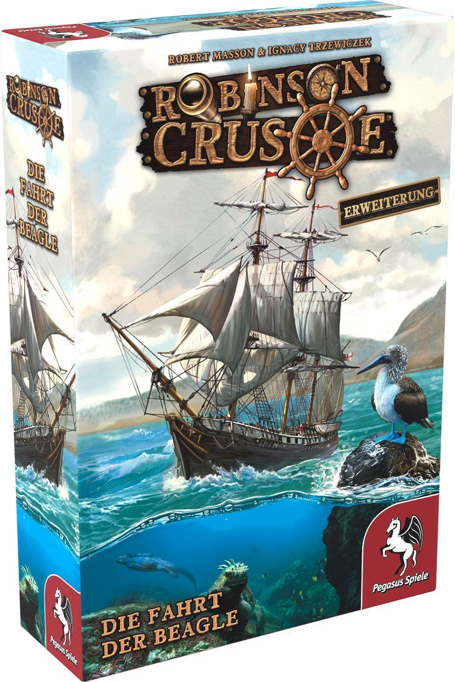 Cover: 4250231705762 | Robinson Crusoe - Die Fahrt der Beagle (Erweiterung) | Spiel | Deutsch