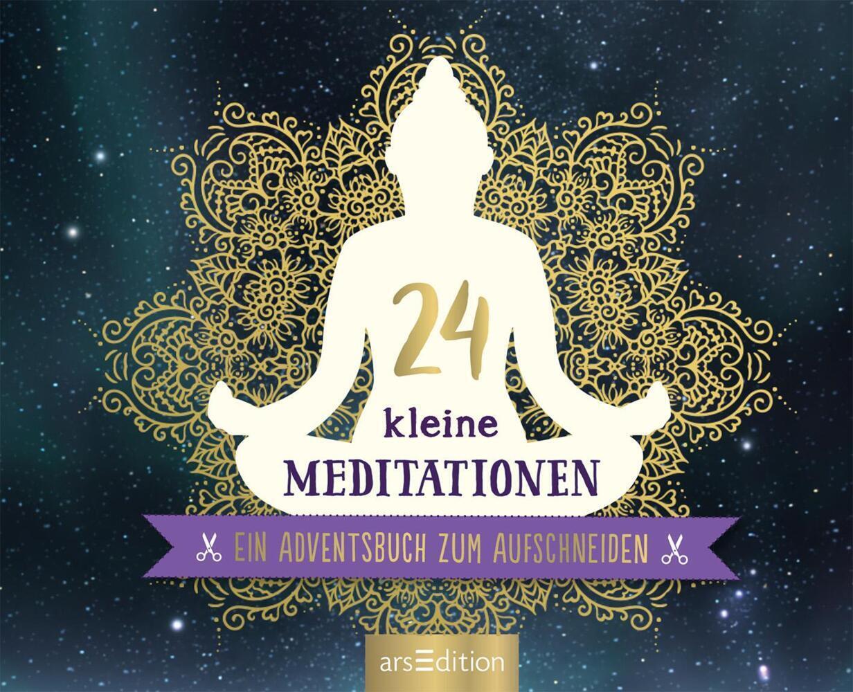 Bild: 9783845842349 | 24 kleine Meditationen | Ein Adventsbuch zum Aufschneiden | Buch