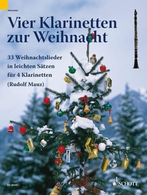 Cover: 9790001154154 | Vier Klarinetten zur Weihnacht | Buch | 40 S. | Deutsch | 2008
