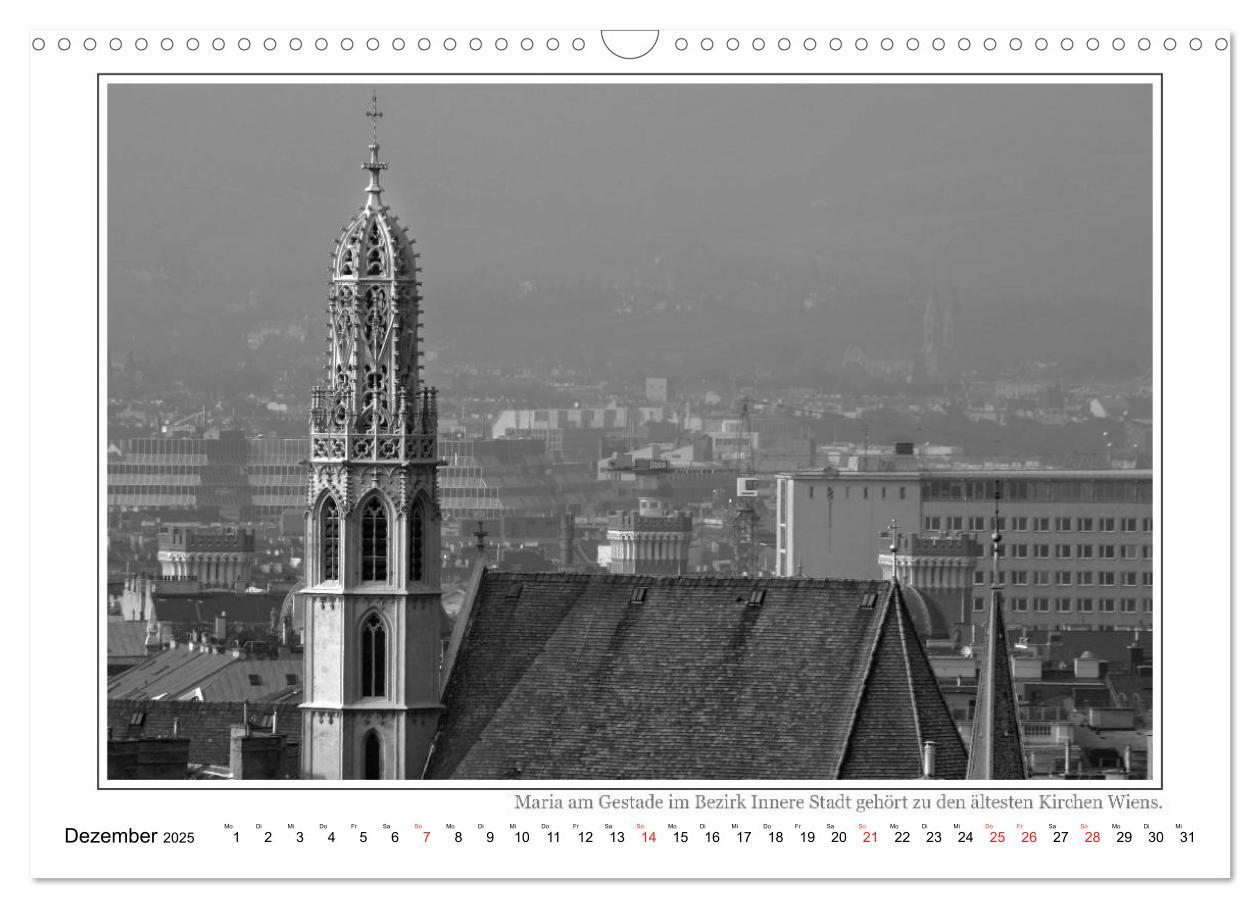 Bild: 9783435475124 | Wien auf den zweiten Blick (Wandkalender 2025 DIN A3 quer),...