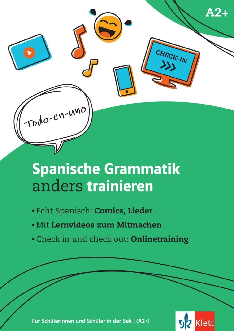 Cover: 9783125256859 | Spanische Grammatik anders trainieren | Taschenbuch | 71 S. | Deutsch