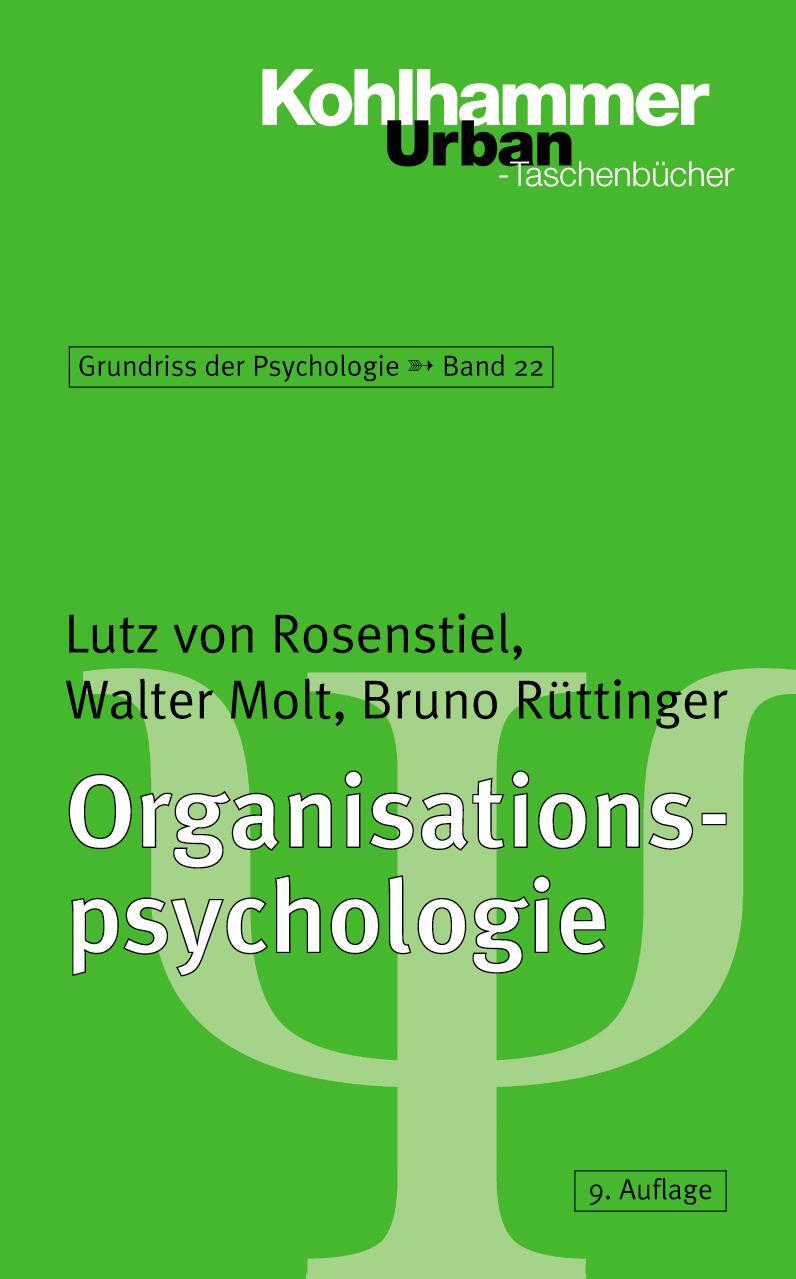 Cover: 9783170169333 | Organisationspsychologie | Lutz von Rosenstiel (u. a.) | Taschenbuch