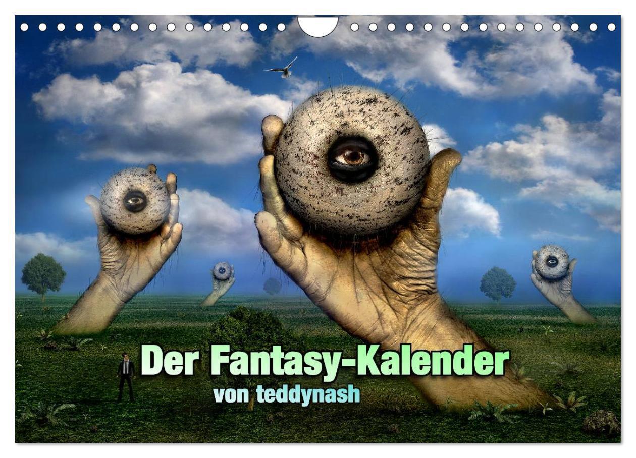 Cover: 9783435830046 | Der Fantasy Kalender (Wandkalender 2025 DIN A4 quer), CALVENDO...