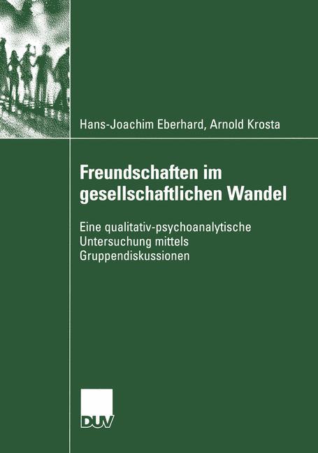 Cover: 9783824445868 | Freundschaften im gesellschaftlichen Wandel | Arnold Krosta (u. a.)