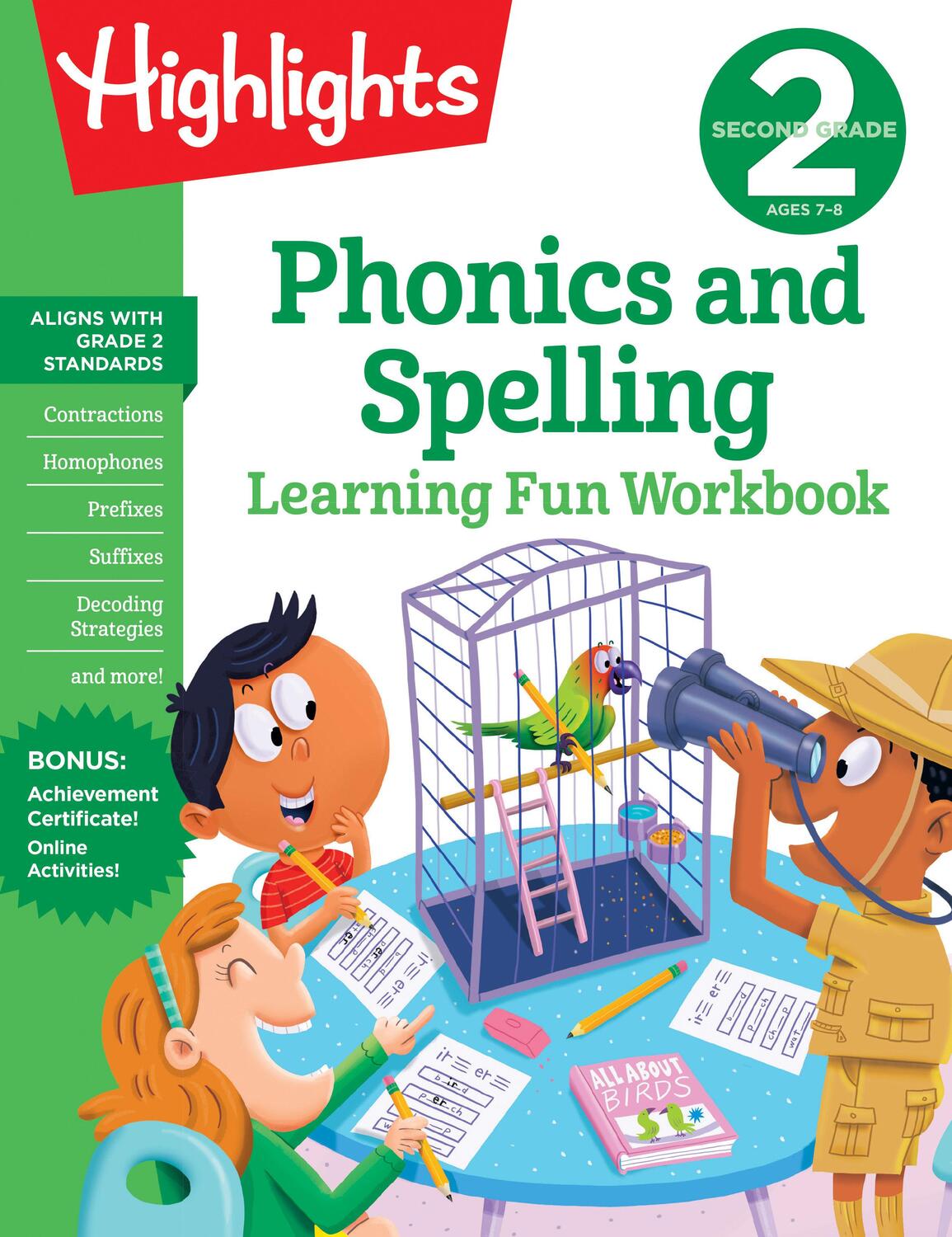 Cover: 9781684379293 | Second Grade Phonics and Spelling | Highlights Learning | Taschenbuch