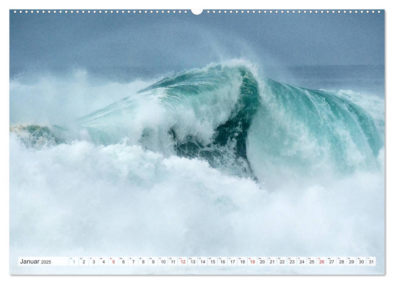 Bild: 9783435157631 | WASSERBERGE - Die Riesenwellen von Nazaré (Wandkalender 2025 DIN A2...