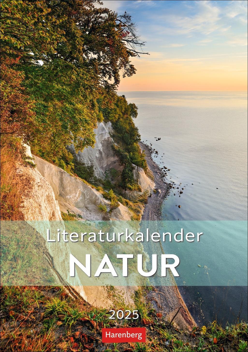 Cover: 9783840034923 | Literaturkalender Natur Wochen-Kulturkalender 2025 | Ruth Dangelmeier