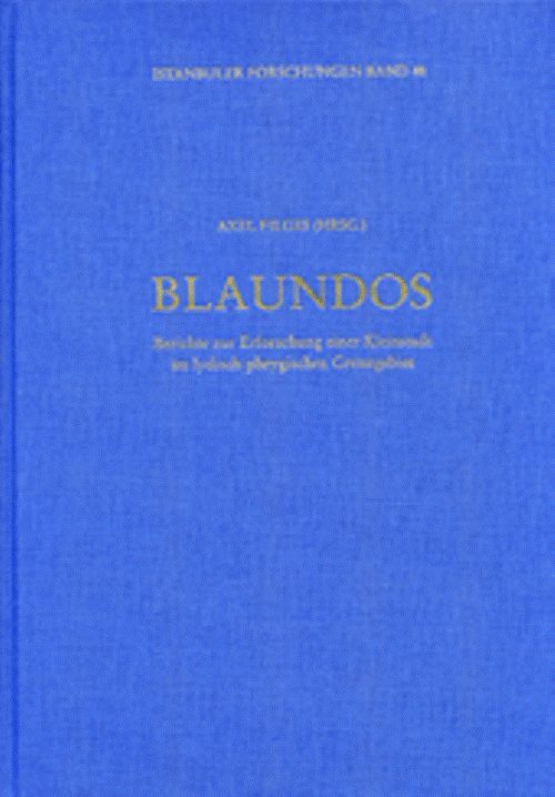 Cover: 9783803017697 | Blaundos, Berichte zur Erforschung einer Kleinstadt im...