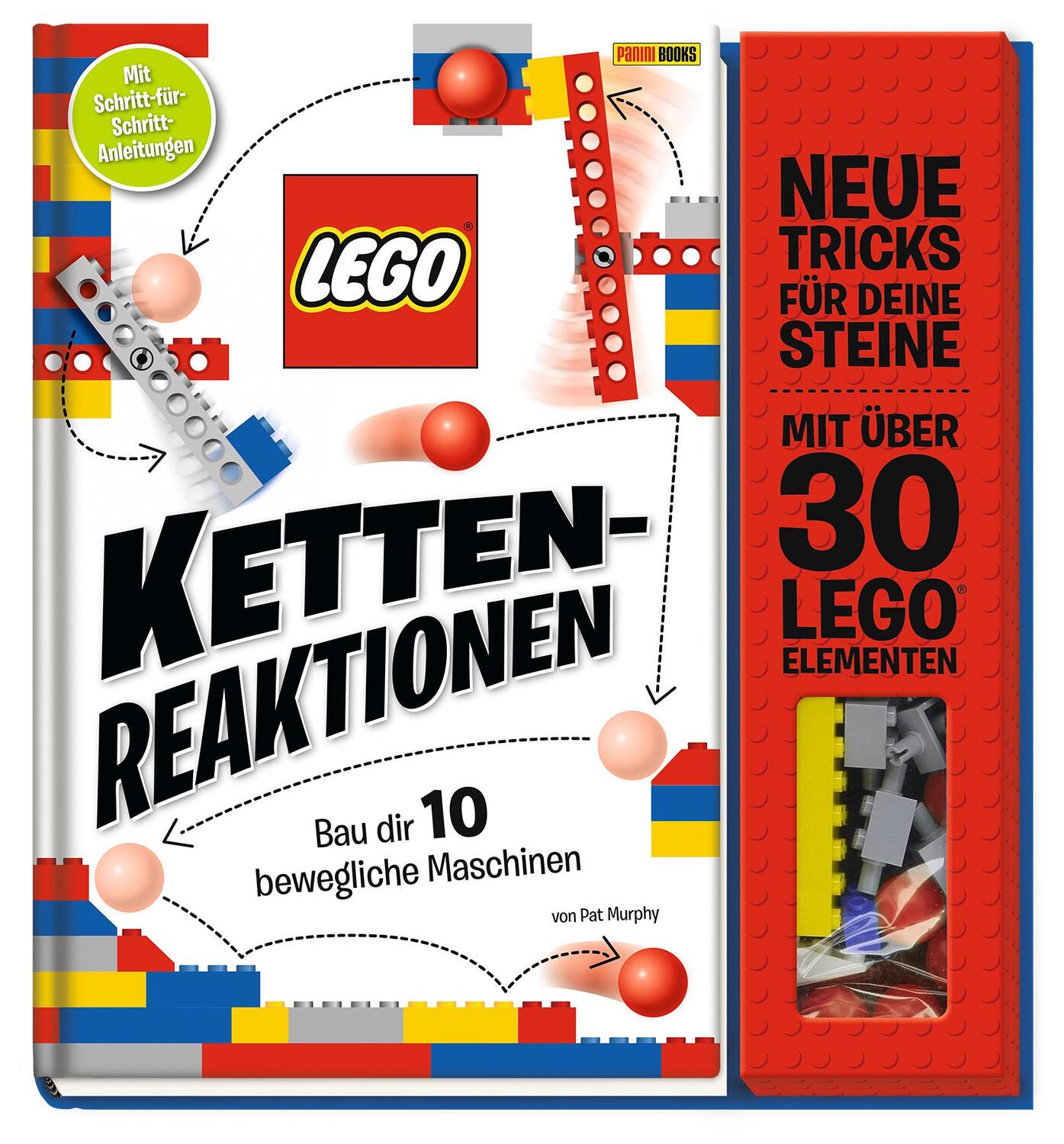 Cover: 9783833236549 | LEGO® Kettenreaktionen: Baue dir 10 bewegliche Maschinen | Pat Murphy