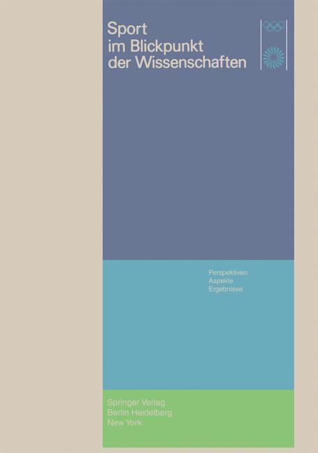 Cover: 9783662002308 | Sport im Blickpunkt der Wissenschaften | H. -W. Heidland (u. a.)