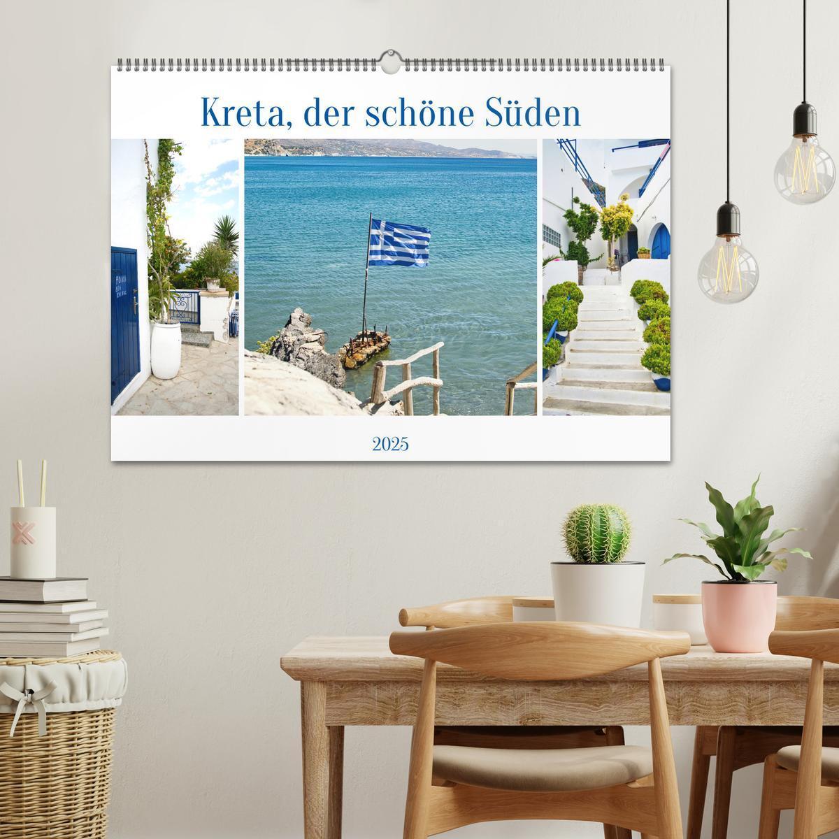 Bild: 9783383935374 | Kreta, der schöne Süden (Wandkalender 2025 DIN A2 quer), CALVENDO...