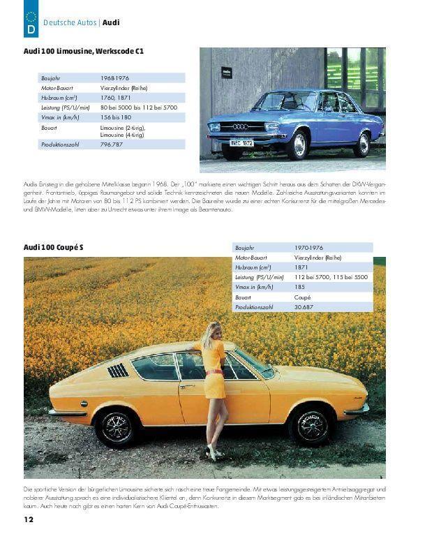 Bild: 9783966641470 | Deutsche Autos | Die schönsten Modelle seit 1945 | Roland Löwisch