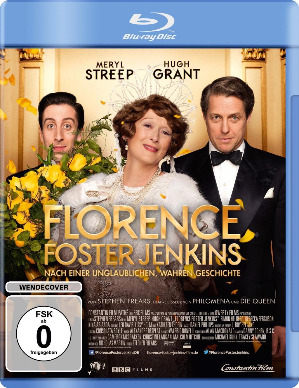 Cover: 4011976336686 | Florence Foster Jenkins | Nicholas Martin | Blu-ray Disc | Deutsch