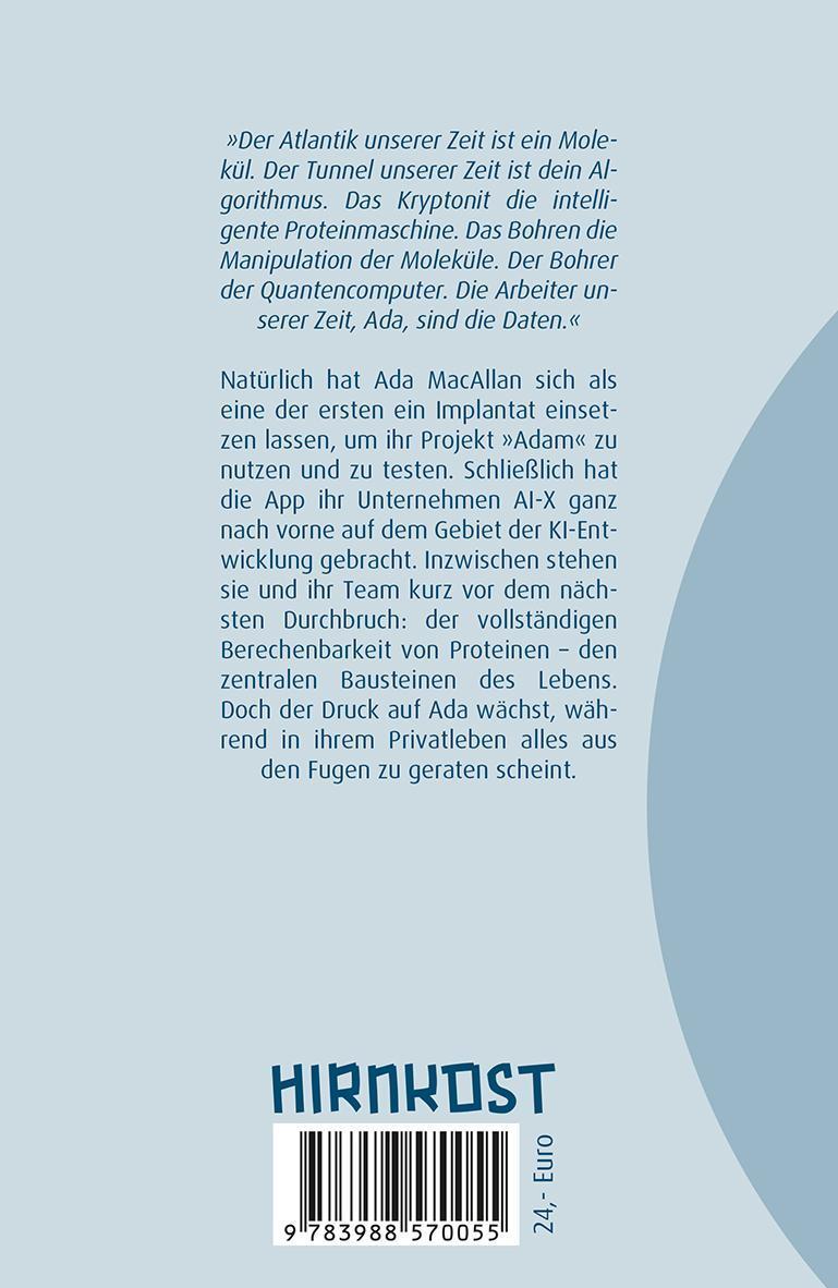 Rückseite: 9783988570055 | Adam und Ada | Christian Kellermann | Buch | Deutsch | 2023 | Hirnkost