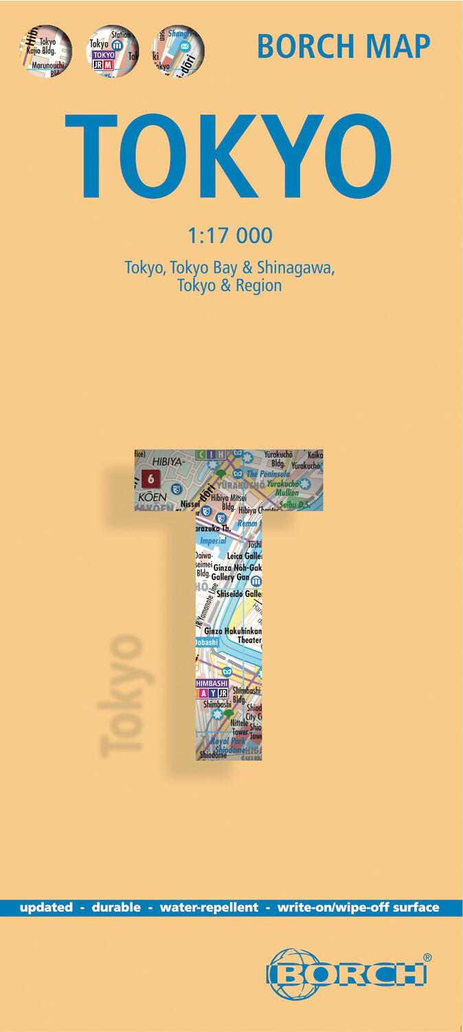 Cover: 9783866093300 | Tokyo 1 : 17 000 | Tokyo, Tokyo Bay &amp; Shinagawa, Tokyo % Region | 2 S.