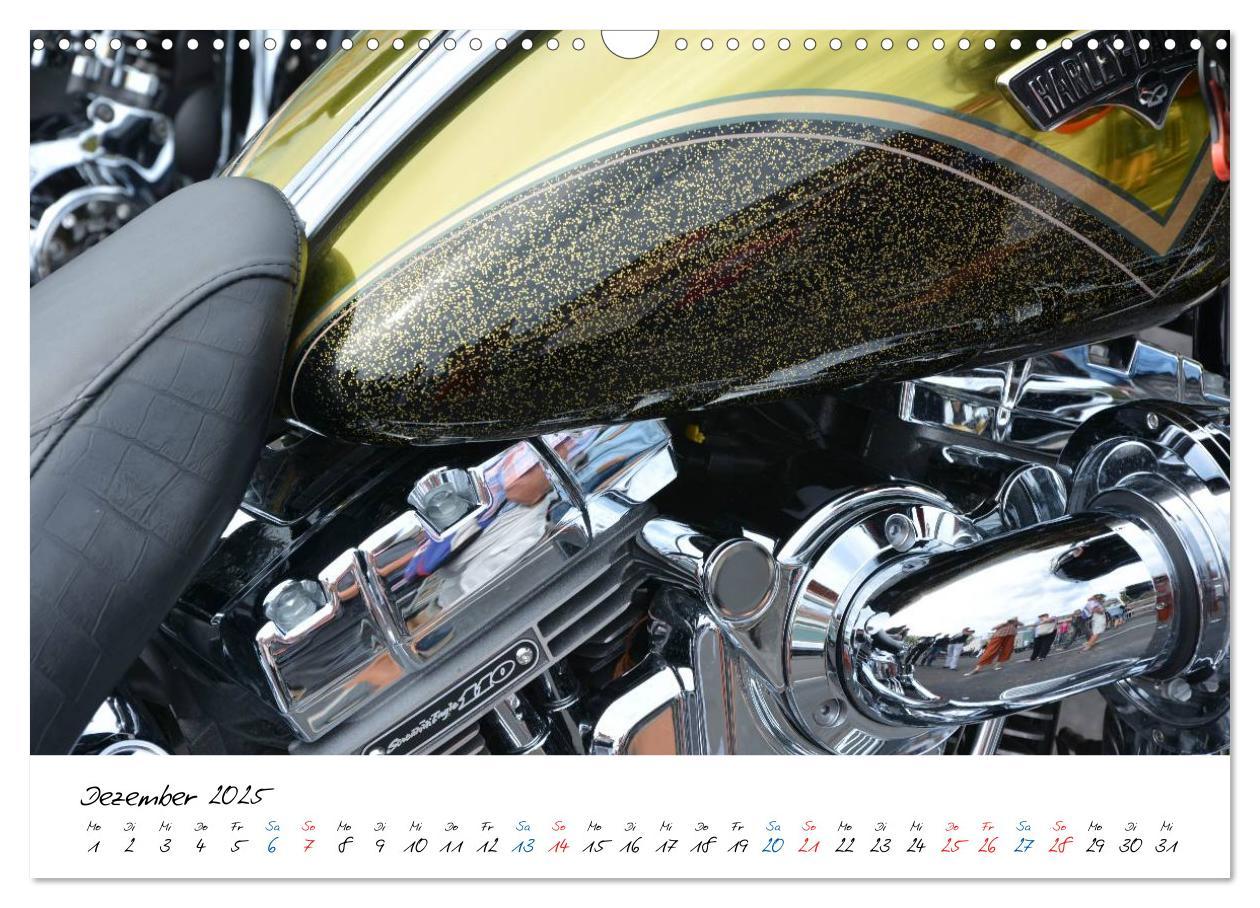 Bild: 9783435502004 | Harley Davidson - Details einer Legende (Wandkalender 2025 DIN A3...