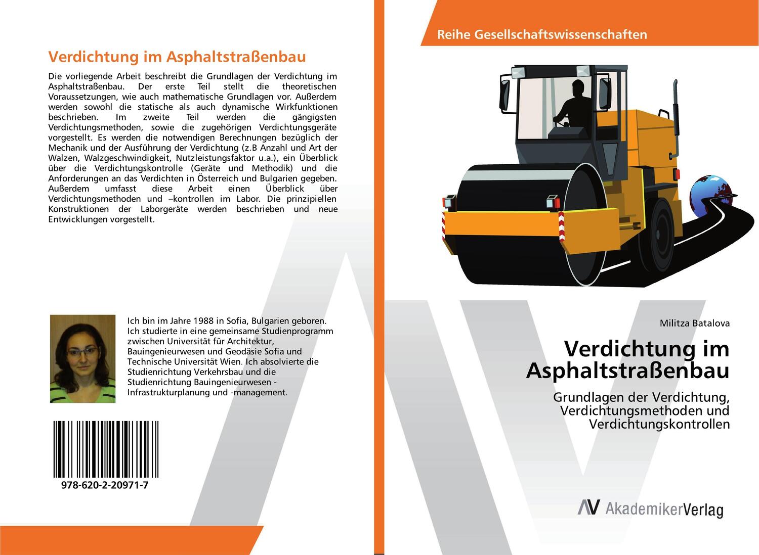 Cover: 9786202209717 | Verdichtung im Asphaltstraßenbau | Militza Batalova | Taschenbuch