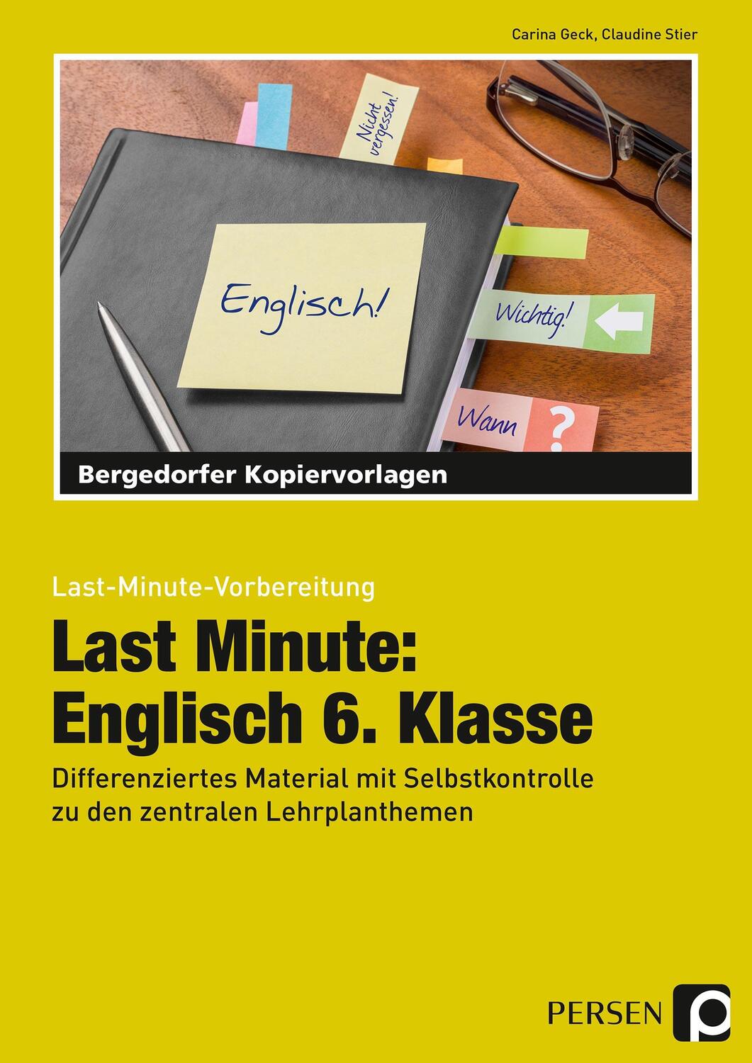 Cover: 9783403201526 | Last Minute: Englisch 6. Klasse | Carina Geck (u. a.) | Taschenbuch