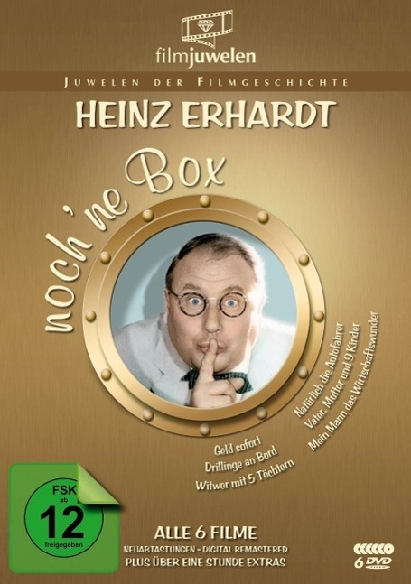 Cover: 4042564157062 | Heinz Erhardt - Noch 'ne Box | Filmjuwelen | DVD | Border | 6 DVDs