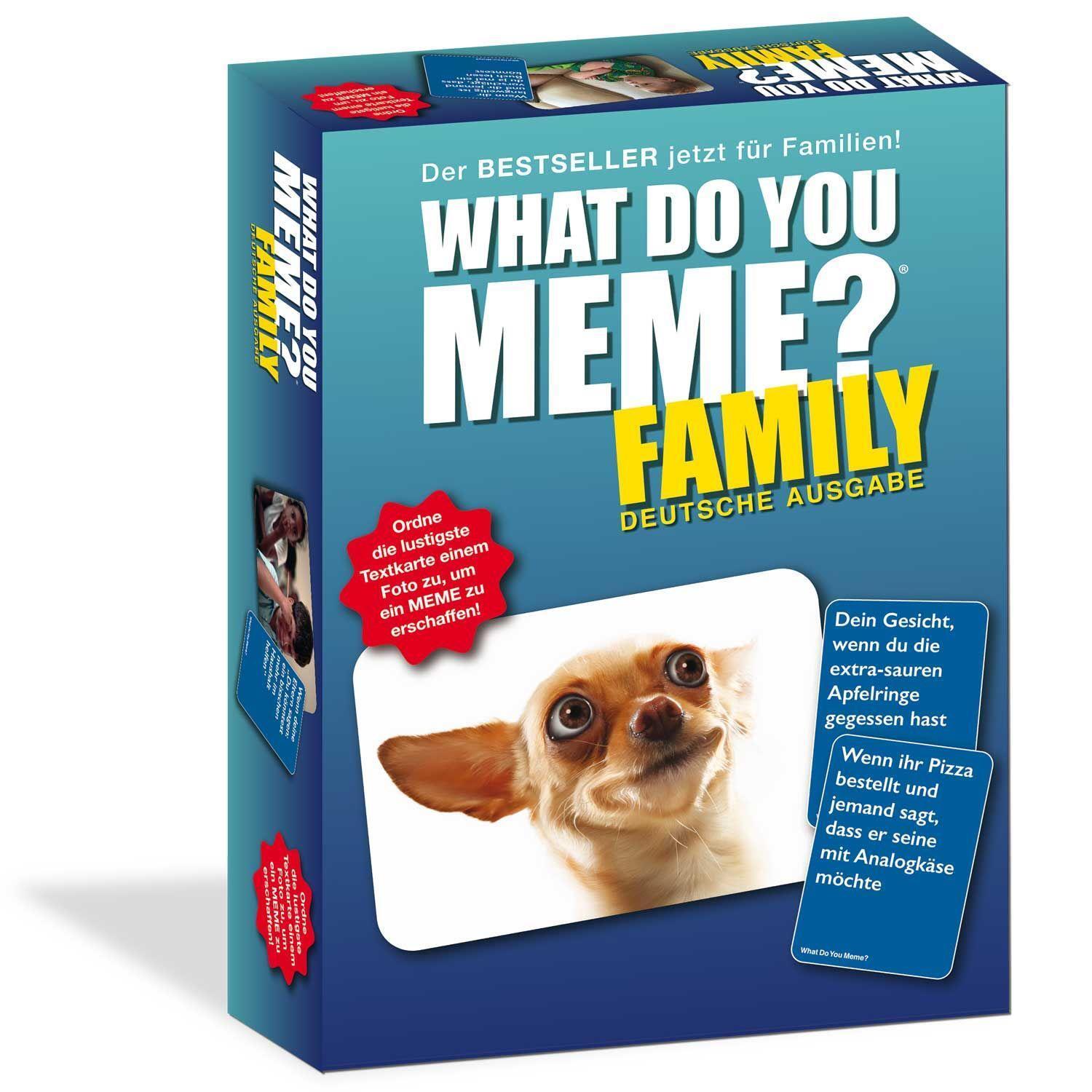 Cover: 4260071882592 | What Do You Meme - Family Edition (DE) | What Do You Meme | Spiel
