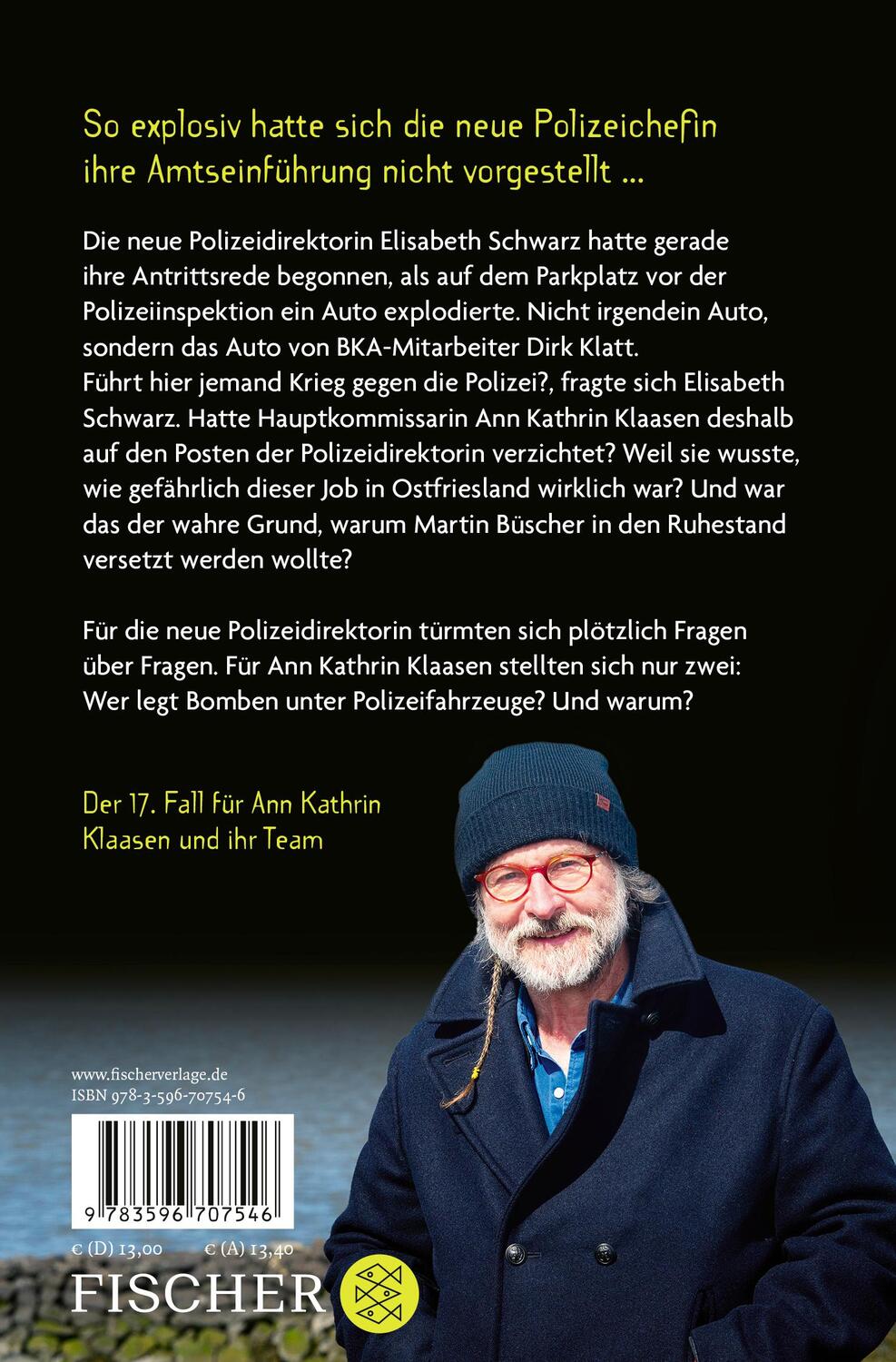 Rückseite: 9783596707546 | Ostfriesengier | Der neue Fall für Ann Kathrin Klaasen | Wolf | Buch