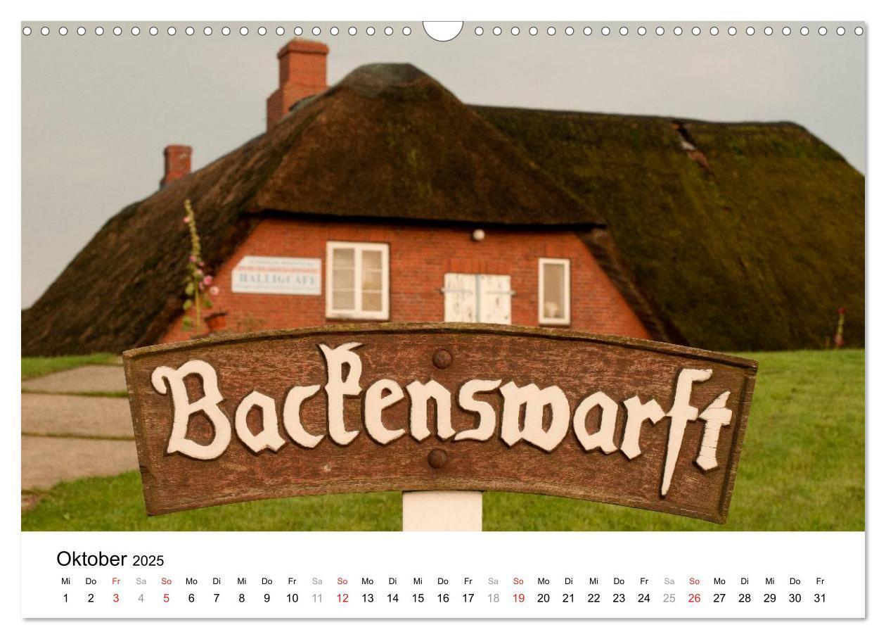 Bild: 9783435570010 | Hallig Hooge - zwischen Himmel und Erde (Wandkalender 2025 DIN A3...