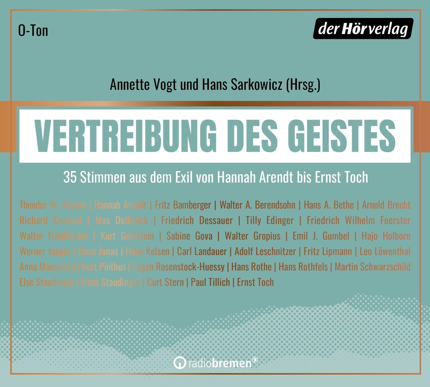 Cover: 9783844546880 | Vertreibung des Geistes | MP3 | 2 Audio-CDs | Deutsch | 2022