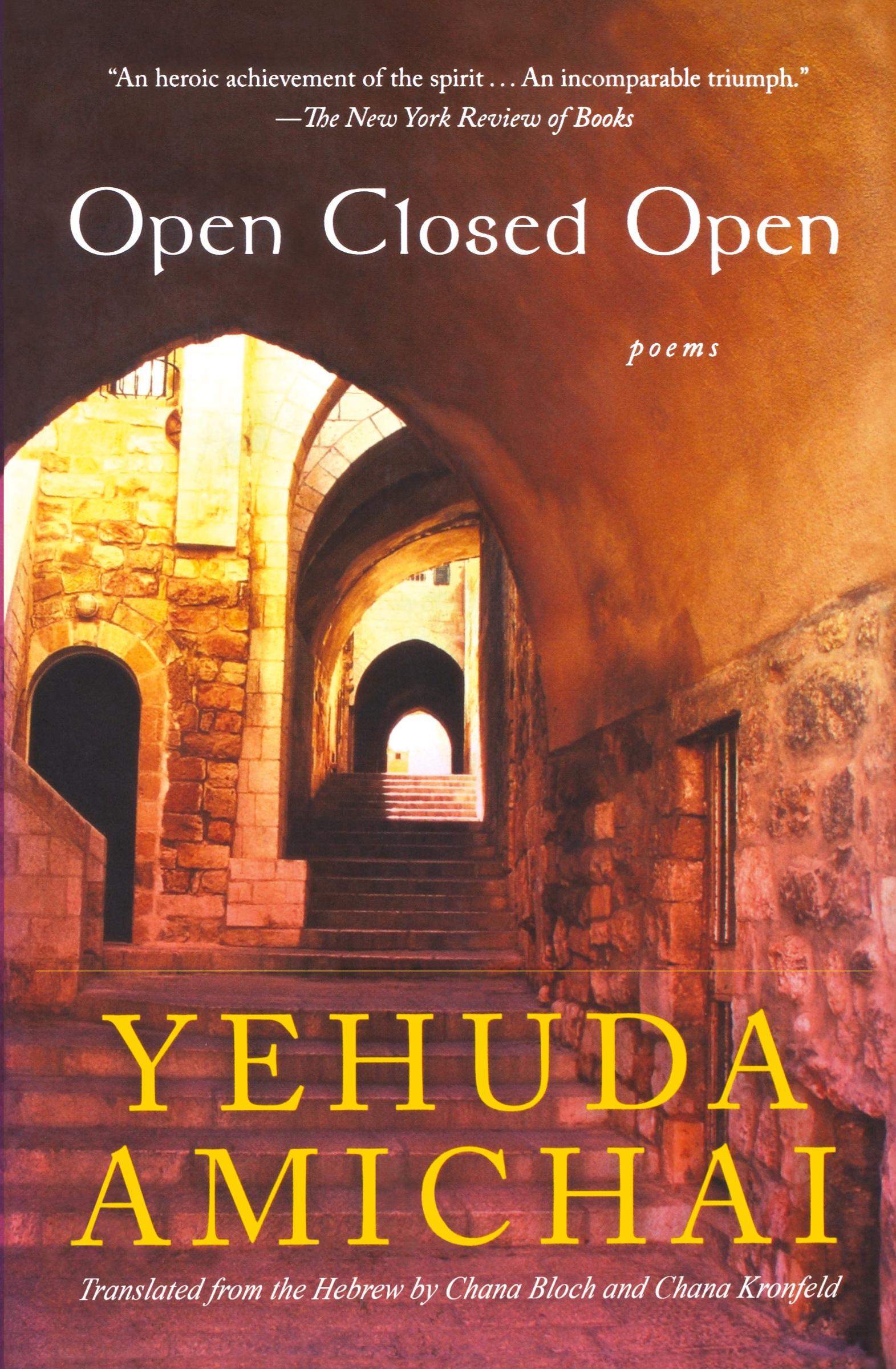 Cover: 9780156030502 | Open Closed Open | Poems | Yehuda Amichai | Taschenbuch | Englisch