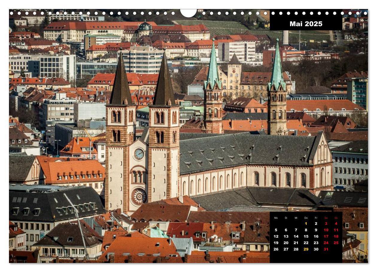 Bild: 9783435715862 | Würzburg - Die Perle Unterfrankens (Wandkalender 2025 DIN A3 quer),...