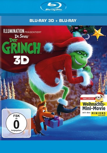 Cover: 5053083200909 | Der Grinch | Blu-ray 3D + 2D / Weihnachts-Edition | Swerdlow (u. a.)