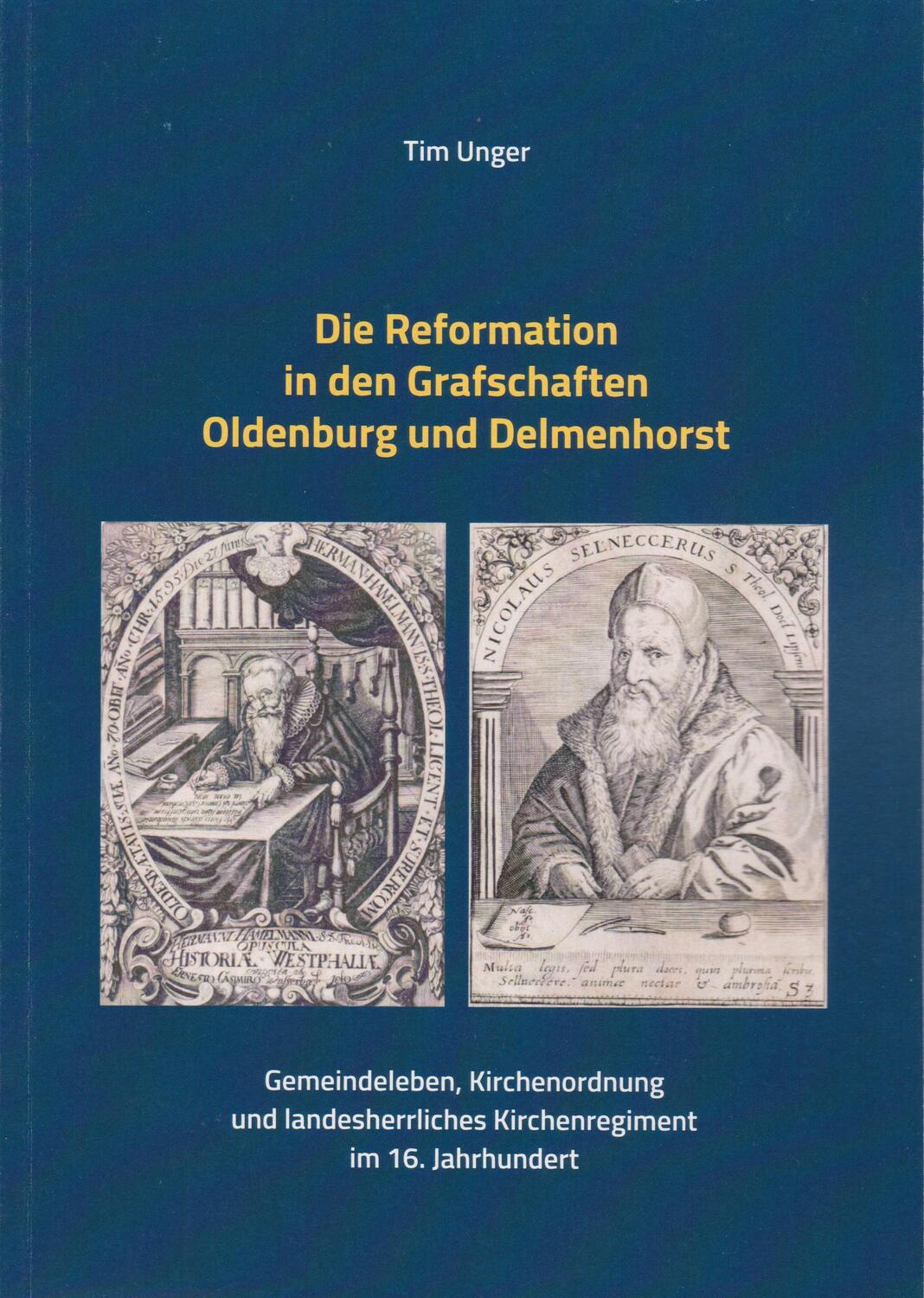 Cover: 9783730819067 | Die Reformation in den Grafschaften Oldenburg und Delmenhorst | Unger