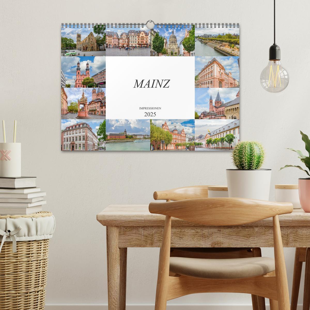 Bild: 9783435192182 | Mainz Impressionen (Wandkalender 2025 DIN A3 quer), CALVENDO...