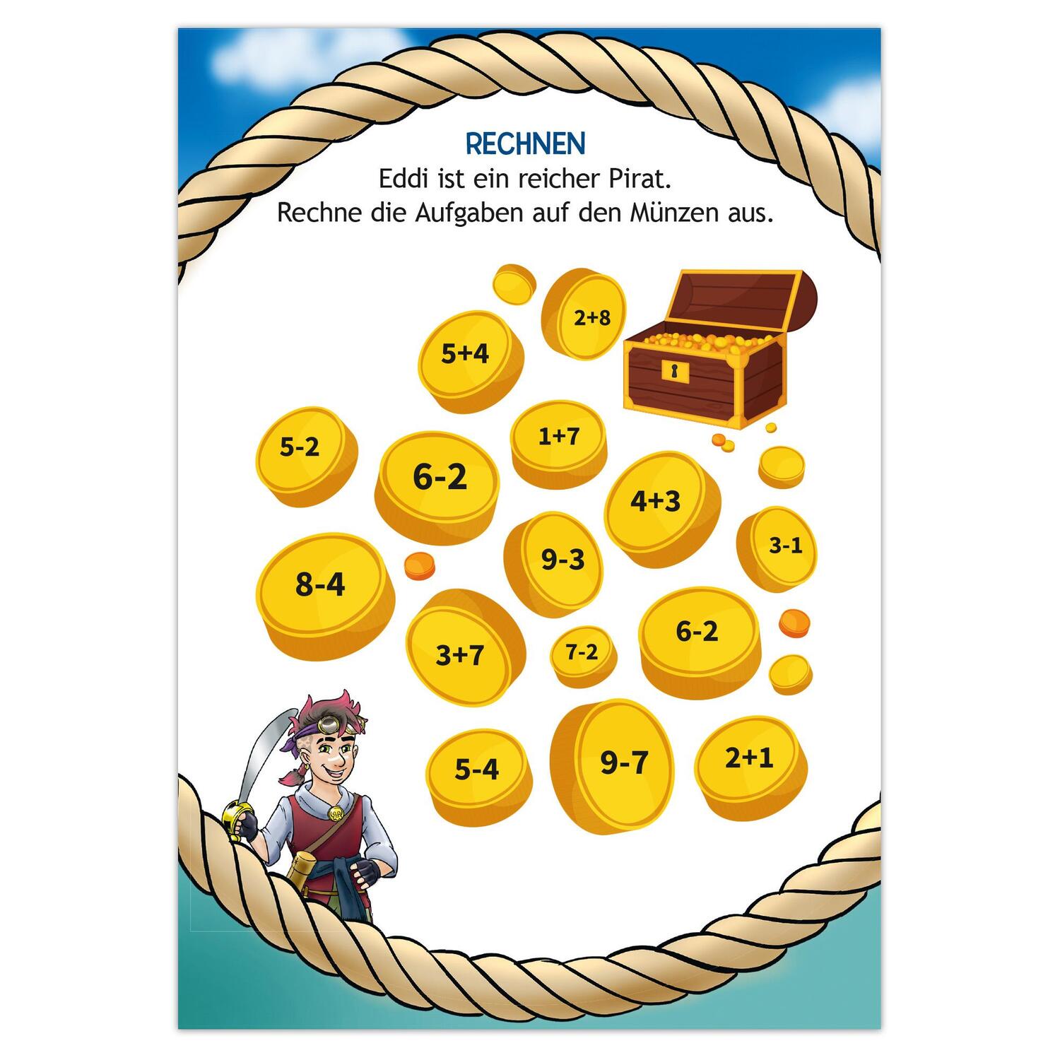 Bild: 9783963473739 | Käpt`n Kidd - Mein piratenstarker Rätselblock | Taschenbuch | 64 S.