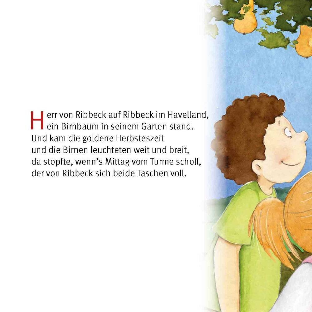 Bild: 9783769821949 | Herr von Ribbeck auf Ribbeck im Havelland | Mini-Bilderbuch | Fontane