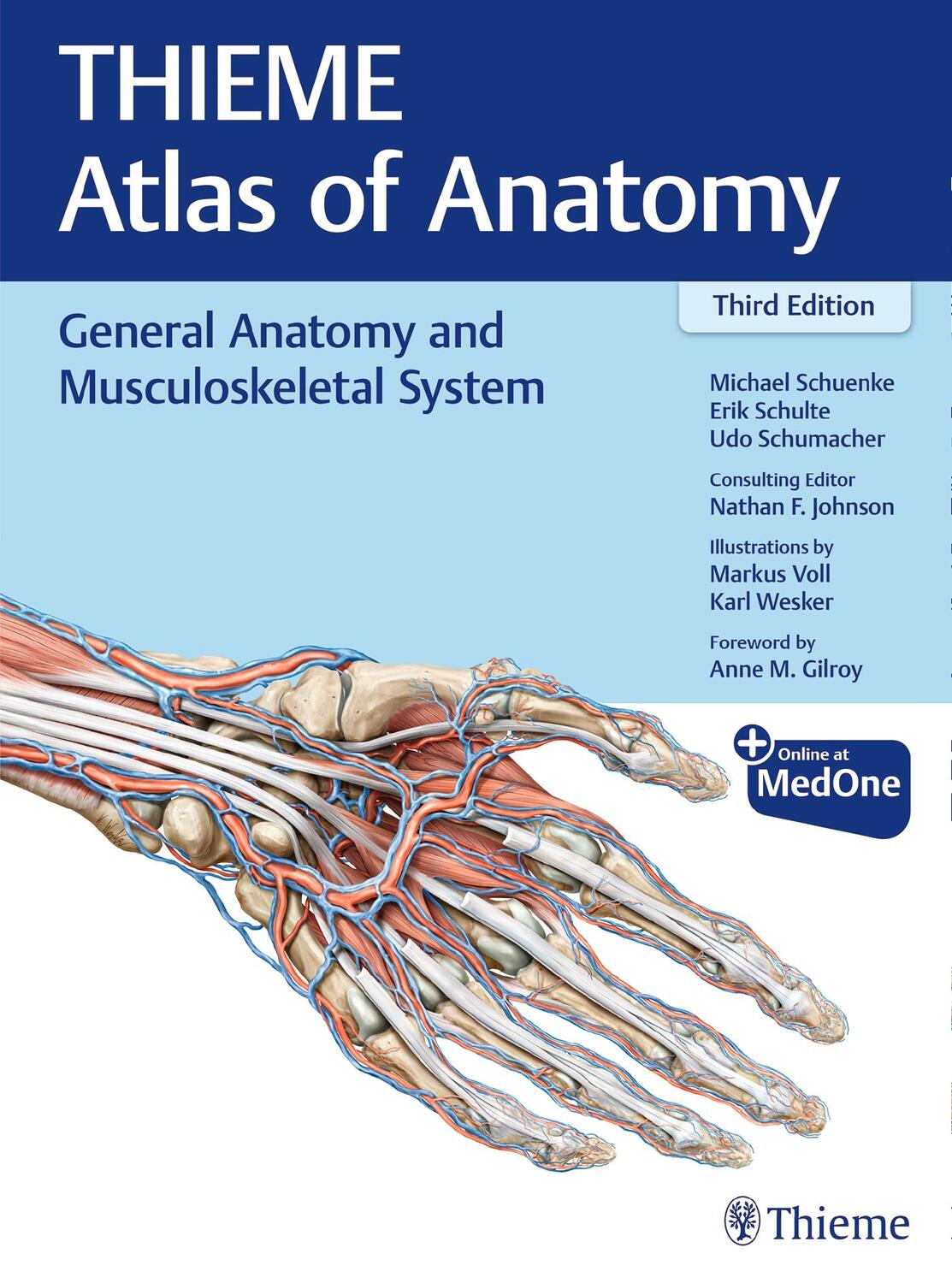 Cover: 9781626237186 | General Anatomy and Musculoskeletal System | THIEME Atlas of Anatomy