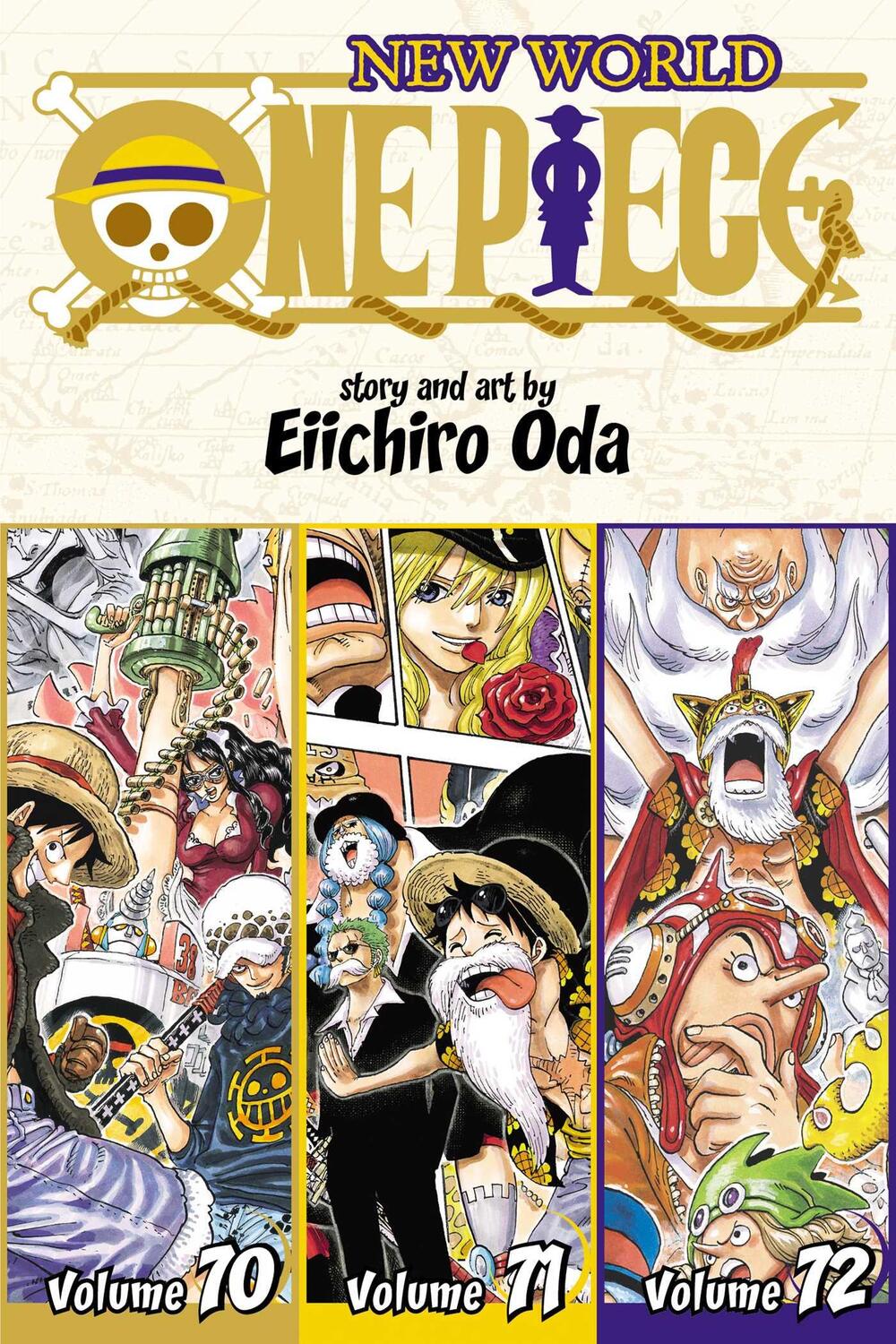 Cover: 9781421596167 | One Piece (Omnibus Edition), Vol. 24 | Includes vols. 70, 71 &amp; 72