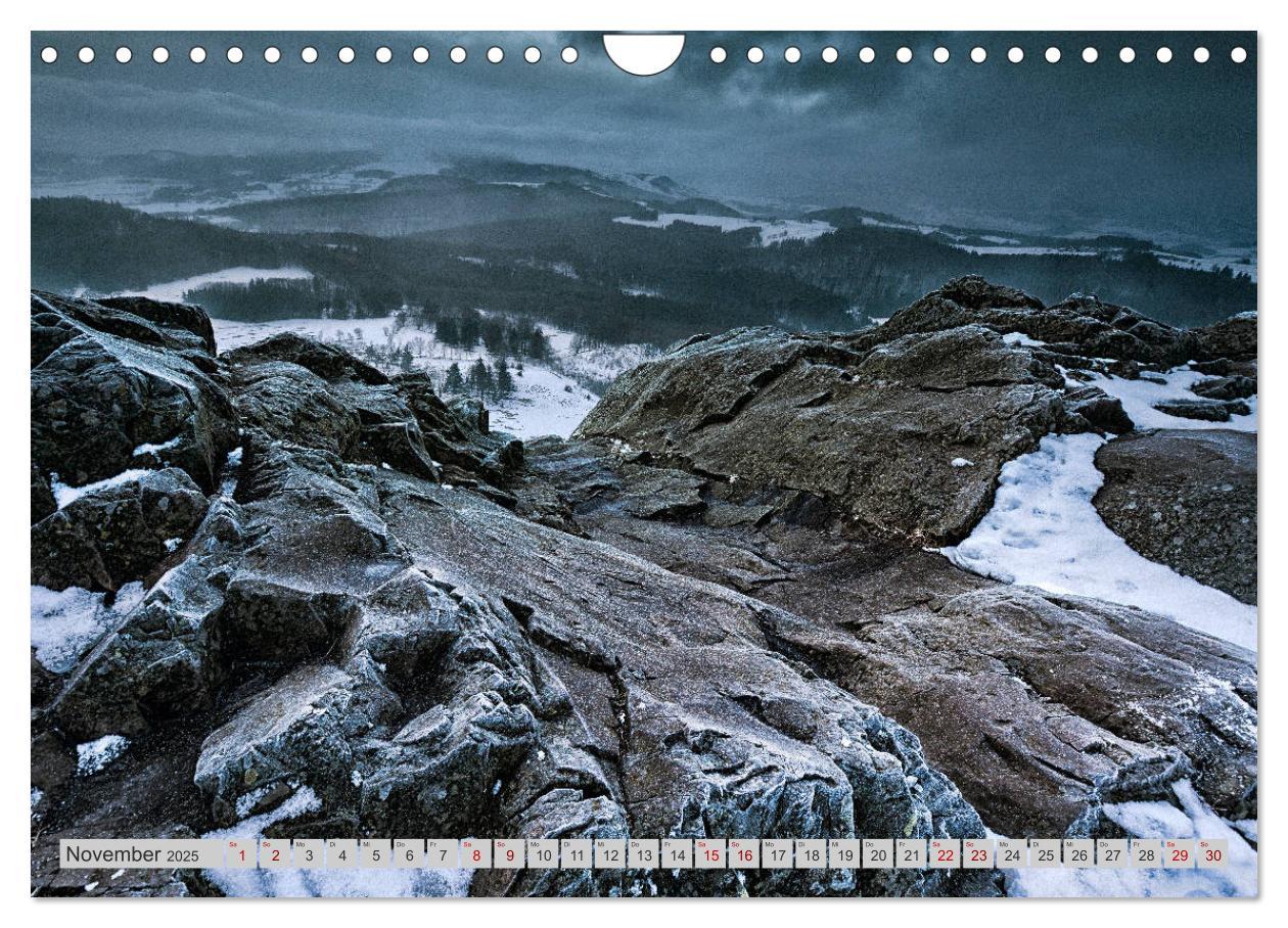 Bild: 9783435224500 | Rhön - Basalt (Wandkalender 2025 DIN A4 quer), CALVENDO Monatskalender