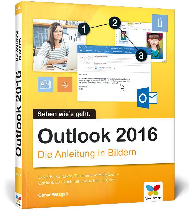 Cover: 9783842101890 | Outlook 2016 | Otmar Witzgall | Taschenbuch | 303 S. | Deutsch | 2016