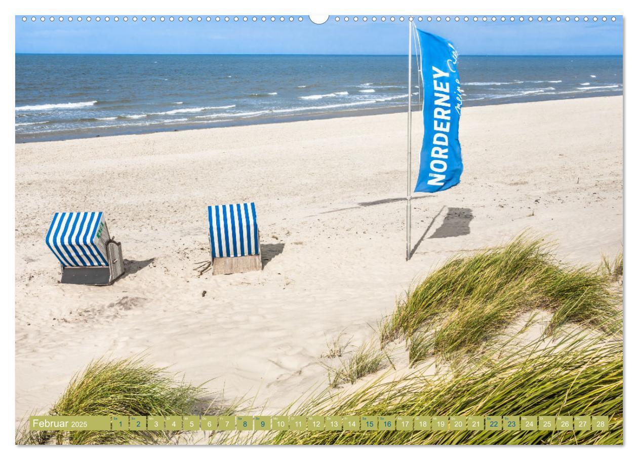 Bild: 9783457209424 | Norderney Sehnsuchtskalender (Wandkalender 2025 DIN A2 quer),...