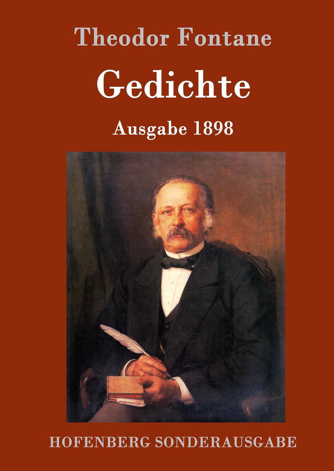 Cover: 9783843080194 | Gedichte | Ausgabe 1898 | Theodor Fontane | Buch | 356 S. | Deutsch