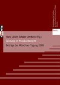 Cover: 9783865203434 | Leistung im Musikunterricht | Beiträge der Münchner Tagung 2008 | Buch