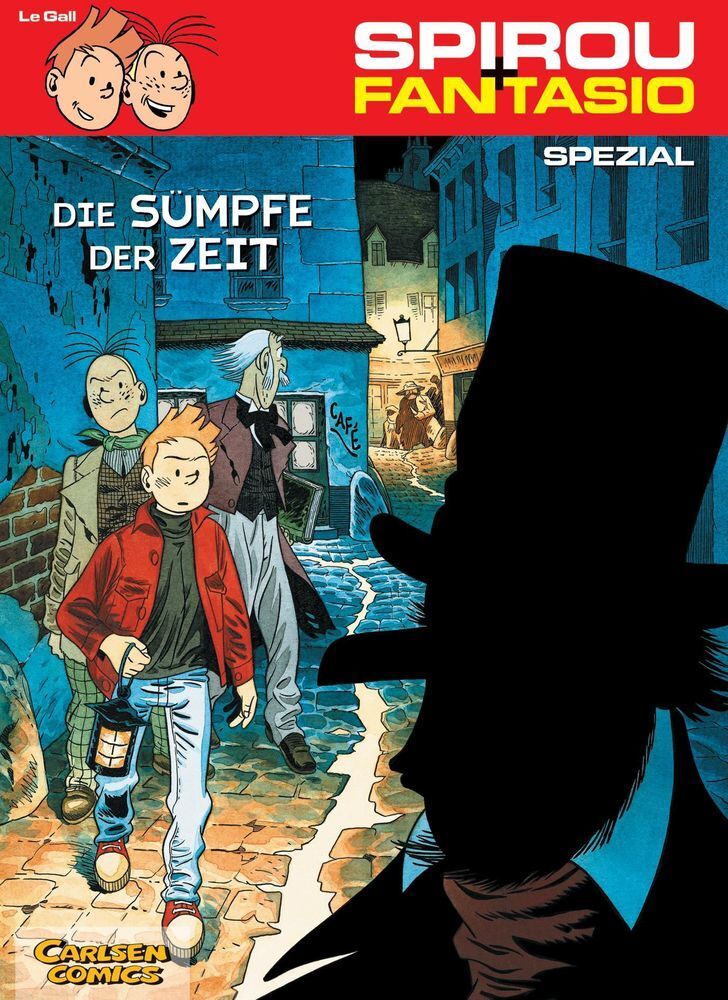 Cover: 9783551776938 | Spirou und Fantasio - Die Sümpfe der Zeit | Frank Le Gall | Buch