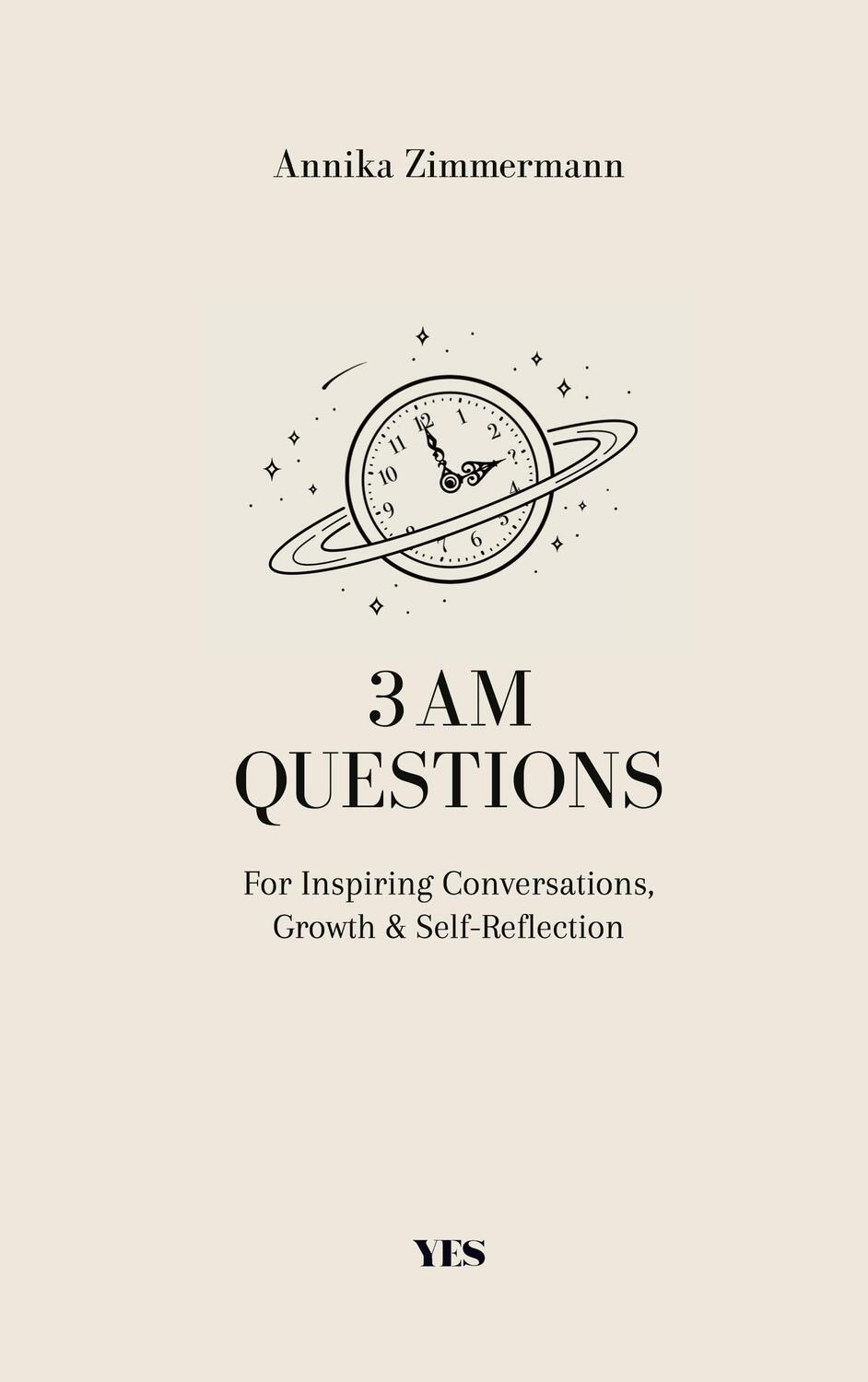 Cover: 9783969051450 | 3 AM Questions | For Inspiring Conversations, Growth & Self-Reflection