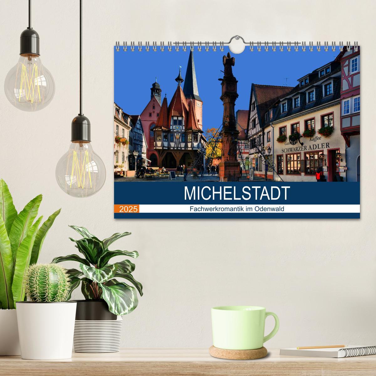 Bild: 9783435380084 | Michelstadt - Fachwerkromantik im Odenwald (Wandkalender 2025 DIN...