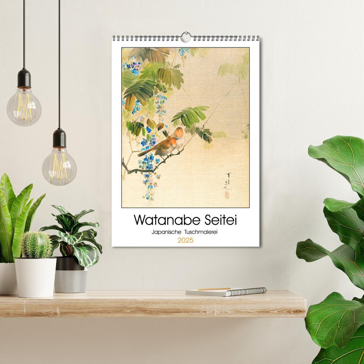 Bild: 9783435924004 | Watanabe Seitei - Japanische Tuschmalerei (Wandkalender 2025 DIN A3...